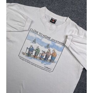 Vintage 90'S John McPherson Close To Home T-shirt SIZE XL VTG COMEDY GRUNGE Y2K